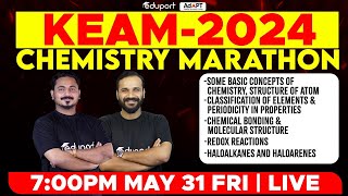 KEAM 2024 Chemistry  Marathon  4  Eduport KEAM [upl. by Atwater]