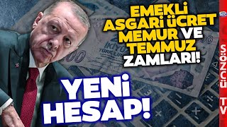 Asgari Ücrete Ara Zam Temmuz Memur ve Emekli Maaşına Zam  Uzman Ekonomist Hesapladı [upl. by Suanne]