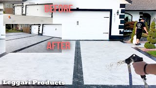 DIY Driveway Resurface With Stunning Before amp After How To Upgrade Your Concrete [upl. by Reilly]