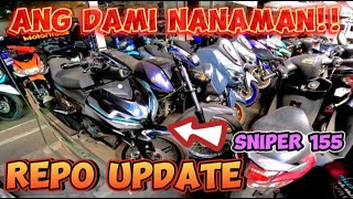 MURANG REPO MOTORCYCLE UPDATE AVAILABLE UNITS YAMAHA SNIPER 155NMAXAEROX V1 [upl. by Abercromby409]