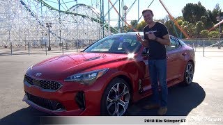 Review 2018 Kia Stinger GT [upl. by Orella]