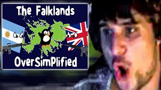 Feedback REACTS To The Falklands  REACTION ANDY The Falklands  MiniWars 1 [upl. by Anoiek665]