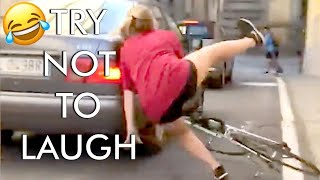 Try Not to Laugh Challenge Funny Fails  Funniest Videos [upl. by Fayina879]