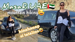 Masafi UAE mountain hiking na naligaw Buhay sa Dubai [upl. by Linnell]