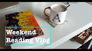 Reading Weekend Vlog I The Priory of the Orange Tree Edition [upl. by Leruj999]