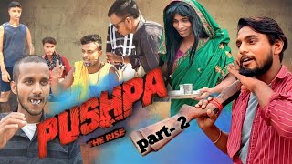 PUSHPA part  2  best spoof scene youtubers team [upl. by Cohl613]