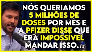 BOLSONARO NÃO QUIS COMPRAR AS VACINAS PFIZER  Cortes Podcast [upl. by Anjanette]