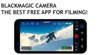 BlackMagic Camera  The Best Free App for Filming [upl. by Ziagos]