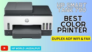 Hp Smart Tank 790  Best Color in Hp  Hp Smart Tank Duplex [upl. by Ityak]