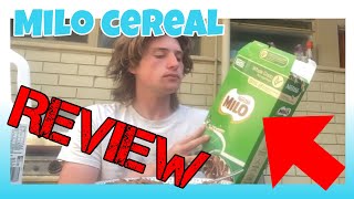 MILO CEREAL REVIEW FT Special Guest [upl. by Eimor]