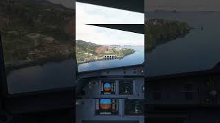 A320 Cockpit Landing RWY 05 Madeira Cristiano Ronaldo  MSFS2020 [upl. by Horvitz760]