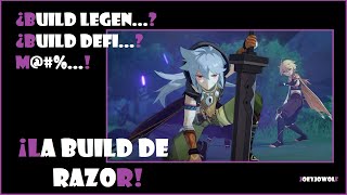 La Build de Razor Artefactos Armas y Equipos  Guía de Personaje  Genshin Impact [upl. by Bruno]