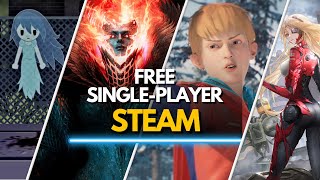 TOP 30 Best FREE SINGLEPLAYER Games on Steam [upl. by Auqinihs]