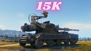 Manticore 15K Spot  Damage World of Tanks wot worldoftanks [upl. by Chuu932]