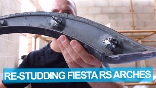 ReStudding Ford Fiesta RS Turbo  XR2i  RS18000 MK3 Bodykit Arches [upl. by Nodearb961]