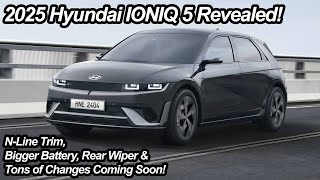 2025 Ioniq 5 Refresh Revealed with TONS of Great Updates [upl. by Sarene275]