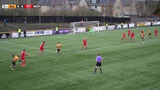 Alloa Athletic vs Stirling Albion  cinch League 1  10th February 2024 [upl. by Joo]