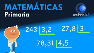 Cómo dividir números decimales [upl. by Ybor]