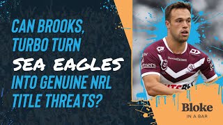 NRL 2024  Brooks Trbojevic announce Manly as title threats [upl. by Kempe]