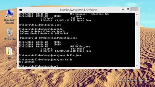 How to Compile and Run Java Program from Command Prompt [upl. by Viridis]