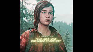 Joel Lies To Ellie 4K  The Last of Us Part 1 shorts [upl. by Arek]