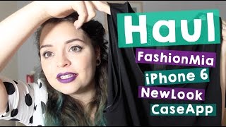 Haul  Ma tenue de Noël nouvel iPhone 6 FashionMia [upl. by Mirak]