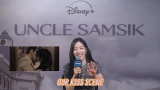 SNSDs Tiffany Talks About Kiss Scene with Byun Yohan in Disneys Uncle Samshik EXCLUSIVE INTERVIEW [upl. by Gorrono]