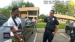 Bodycam Man Allegedly Assaults Spits on Cops During Arrest for Violent Threats [upl. by Nnayt233]