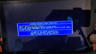 OneXplayer A quick boot  recovery menu shortcut tutorial misleading instructions manual [upl. by Iinde276]