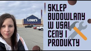 SKLEP BUDOWLANY W USA CENY ORAZ PRODUKTY [upl. by Ives]