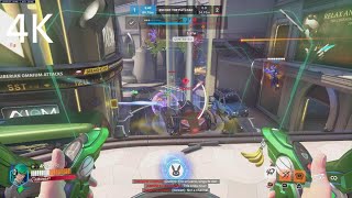 D VA insane 43191 competitive gameplay 4K  Overwatch 2 [upl. by Harpole]