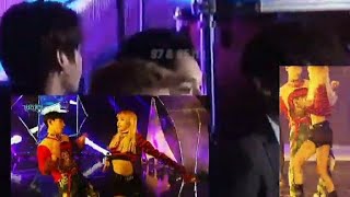 JUNGKOOK REACTION TO LISA DANCINGSBS GAYO DAEJUN 2016 [upl. by Karol841]