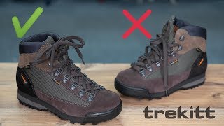 How to Correctly Lace Walking Boots [upl. by Lotty848]