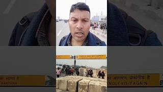 DELHI OR NOIDA KE BORDER KO KYU KIYA SEL🤔India tana tannews viral indiatanatan [upl. by Enyrehtak]