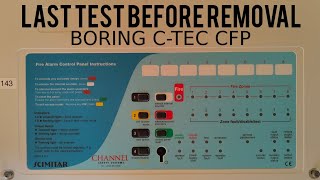 Test of the shed conventional fire alarm system before I replace it [upl. by Mendes117]