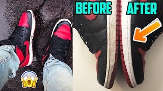 HOW TO CLEAN DIRTY MIDSOLES TUTORIAL [upl. by Morley]