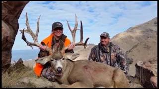 227quot Monster Mule Deer from Antelope Island  Andrea Minnoch  MossBack [upl. by Seaden605]