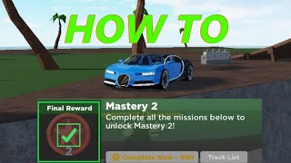 How To Complete MASTERY 2 Car Crushers 2 Roblox [upl. by Crosby]