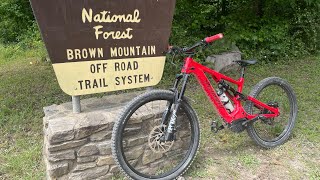 Where To Ride Your Levo Ebike In North Carolina Brown Mtn OHV [upl. by Ariajaj]