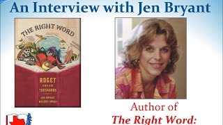 The Right Word Roget and His Thesaurus  Jen Bryant Interview [upl. by Obara644]