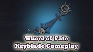 Kingdom Hearts 3 Wheel of Fate Keyblade Gameplay [upl. by Westbrook]