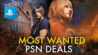 PS Stores Most Wanted Games on Discount Right Now [upl. by Antonie671]