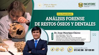 Análisis Forense de Restos Óseos y Dentales [upl. by Lapides]