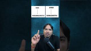 Super trick to Identify Paramagnetic and Diamagnetic Species by Nitish sir [upl. by Lesak]