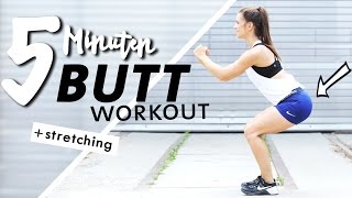 Po Workout für Zuhause  5 Minuten Kurz amp Intensiv  Stretching [upl. by Eiser]