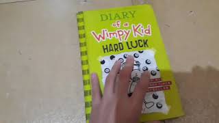 Diary of a Wimpy Kid Book Collection I FIRST VLOG EVER no face reveal [upl. by Legir]