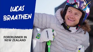 Lucas Braathen  Forerunner in New Zealand  FIS Alpine [upl. by Lever]