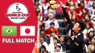 Brazil 🆚 Japan  Full Match  Men’s Volleyball World Cup 2019 [upl. by Chelsey]