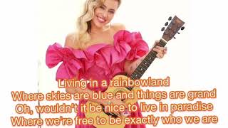 Miley Cyrus Lyrics quotRainbowlandquot feat Dolly Parton [upl. by Boland]