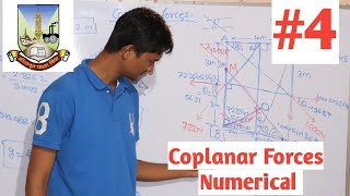 Coplanar Forces  Notes in description  Engineering Mechanics [upl. by Lazaruk]